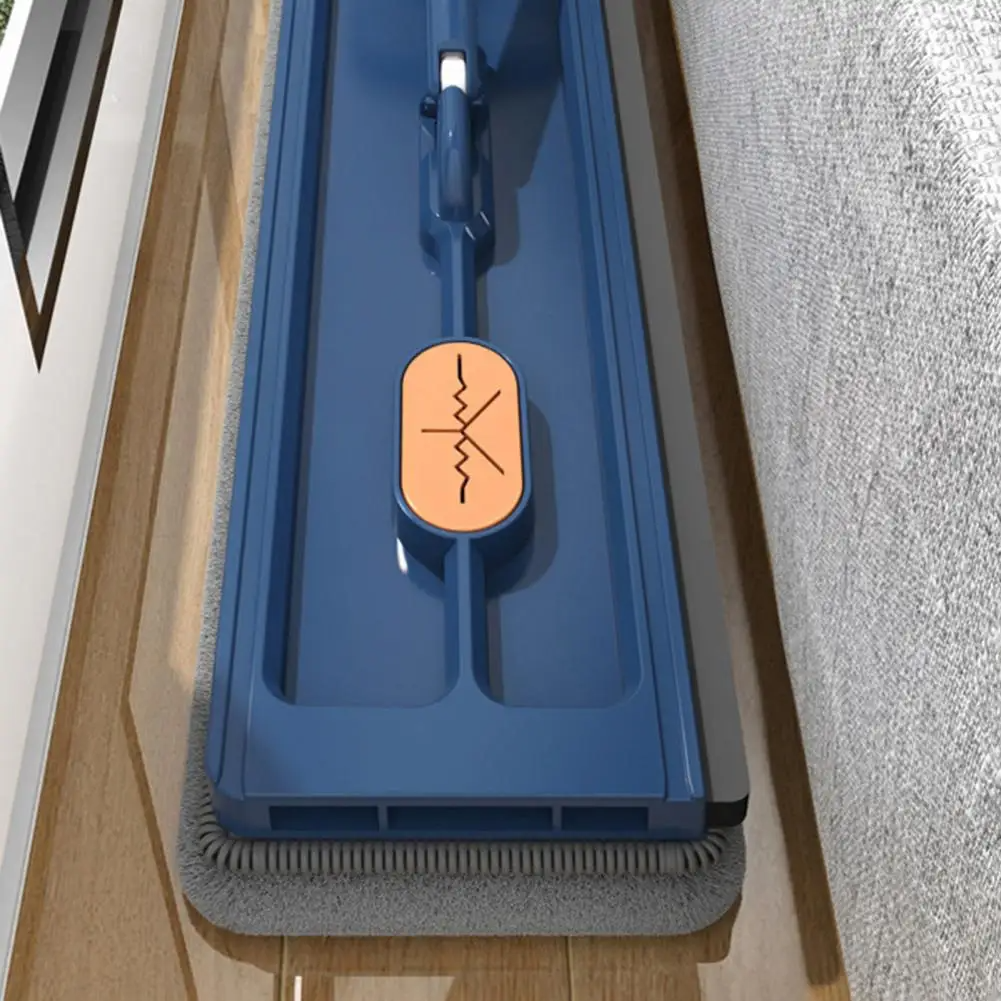 Cleaner Pro° RotatingMop: Stærk Håndtag Nem Rengøring 360° Roterende Flad Moppe