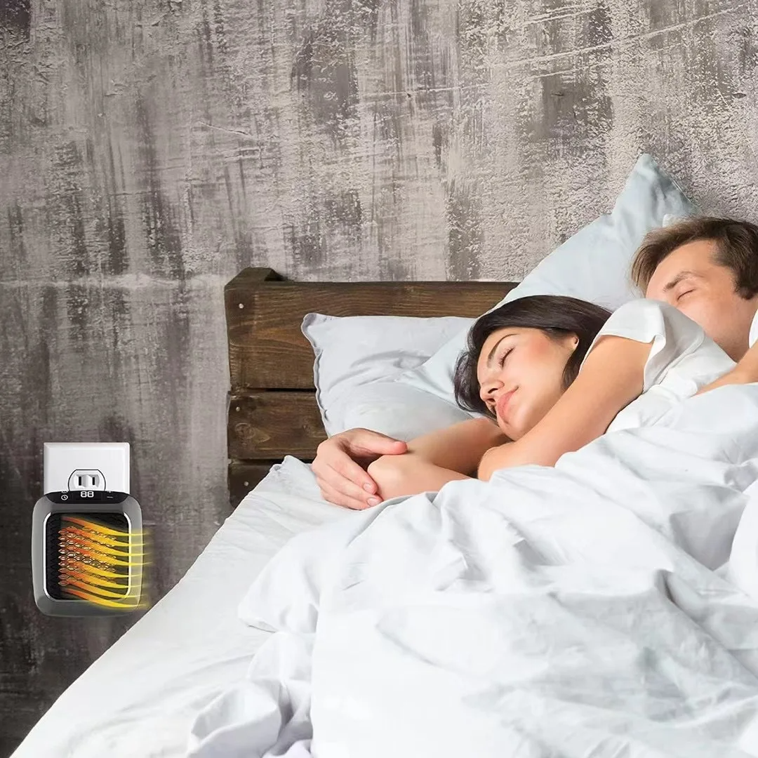 Globetrek° PortableHeater: Bærbar Energi Effektiv Plug-In Væg Monteret Varmeapparat