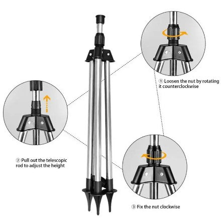 Tripod Sprinkler™ : 360° Roterende Stativ Have Sprinkler