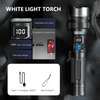 Ledsen™ AdjustableFlashlight: Ultrabright Genopladelig Lommelygte Med Justerbar Stråle
