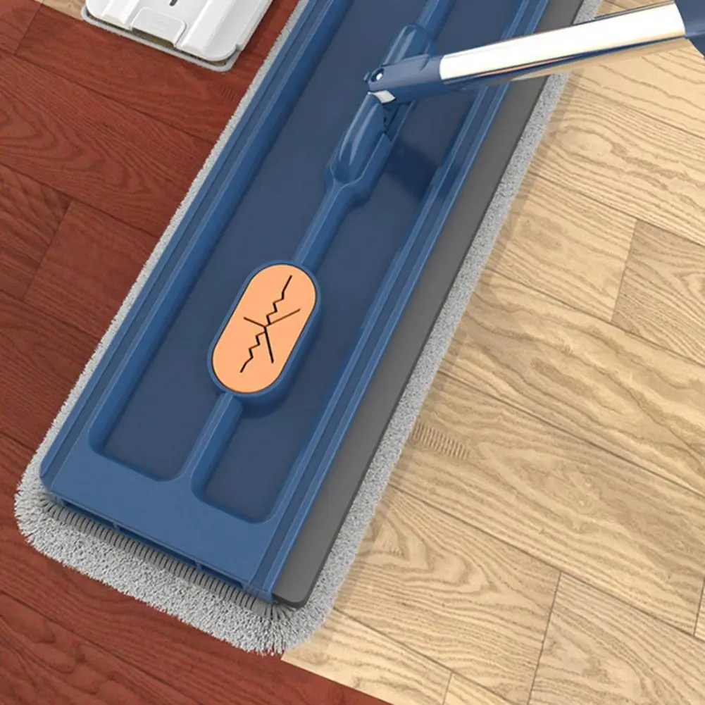 Cleaner Pro° RotatingMop: Stærk Håndtag Nem Rengøring 360° Roterende Flad Moppe
