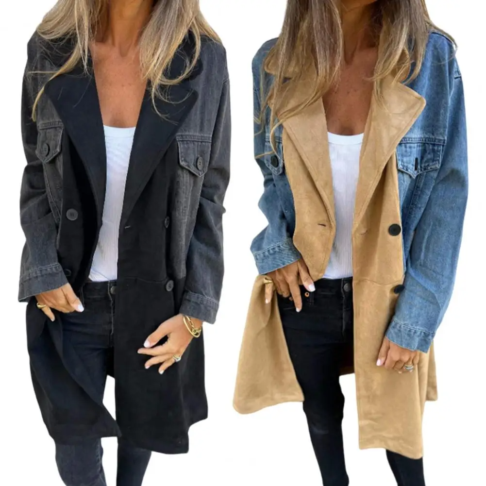 Icone™ LongCoat: Mellemlang Trenchcoat Med Stilfuld Krave Og Lommer