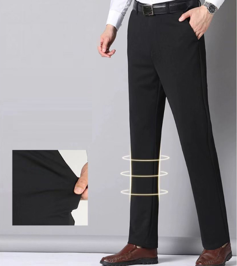 Icone™ ElasticPants: Herre Klassisk Komfortabel Elastisk Bukser