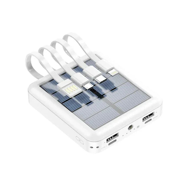 ChargingMate - 4 i 1 Mini Solar Strømforsyningsbank