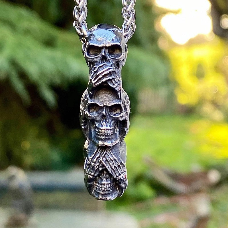 Jewelance™ SkullNecklace: Kranium Halskæde For Men And Kvinder