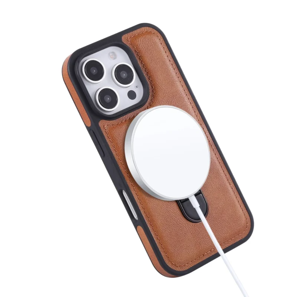 PremiumCase: Elegant Høj kvalitet Læder iPhone Præmie Etui