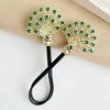 Rose® HairTie 1+1 GRATIS: Stilfuld Hårbånd Elegant Vintage Krystal Hestehale Twist Holder