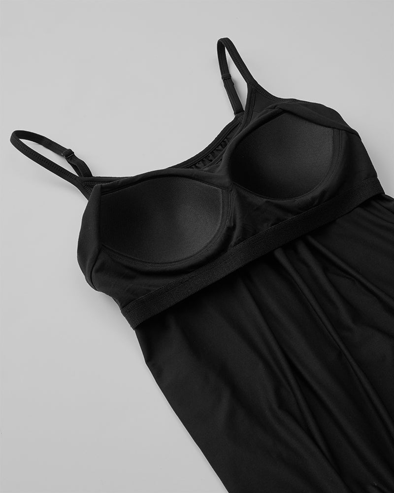 Icone™ PaddedTank: Kvinder Løs Pasform Polstret Tanktop