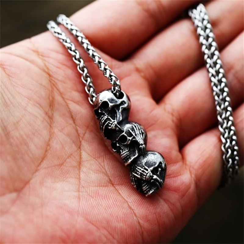 Jewelance™ SkullNecklace: Kranium Halskæde For Men And Kvinder