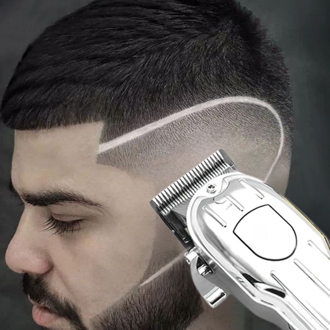 Rose® HairClipper: Digital LCD Barbermaskine Professionel Hår Klipper