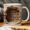 LibraryMug - 3D Bibliotek Design Krus