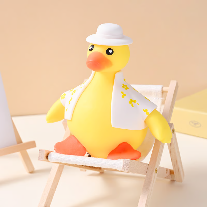 Kletshuts™ SqueezeDuck: Squishy And Stress Lettelse Legetøj