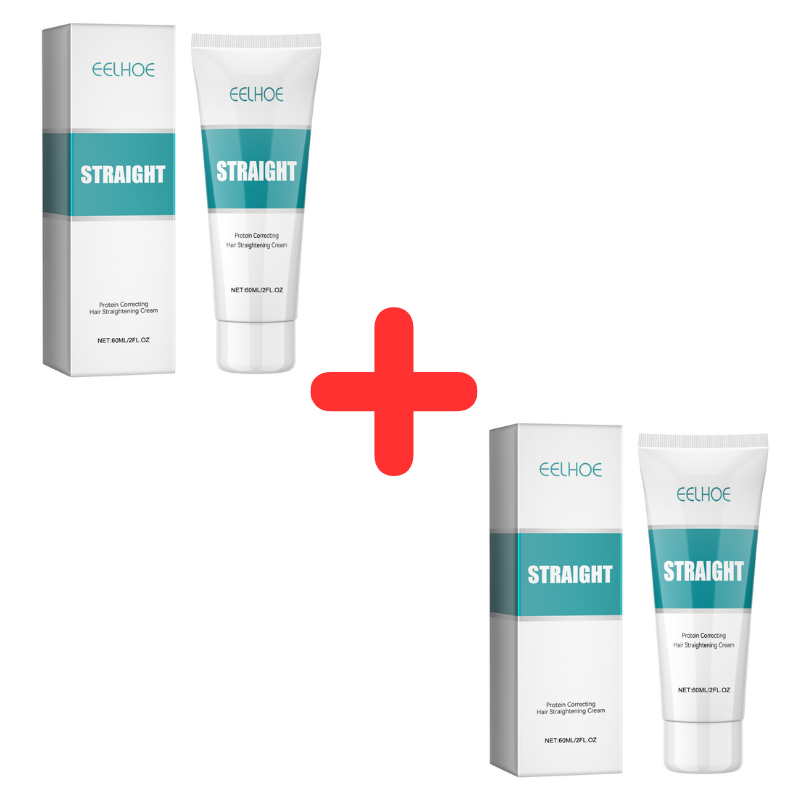 Rose® ShineStraight 1+1 GRATIS: Frizz-fri Glans Og Lige Hårcreme