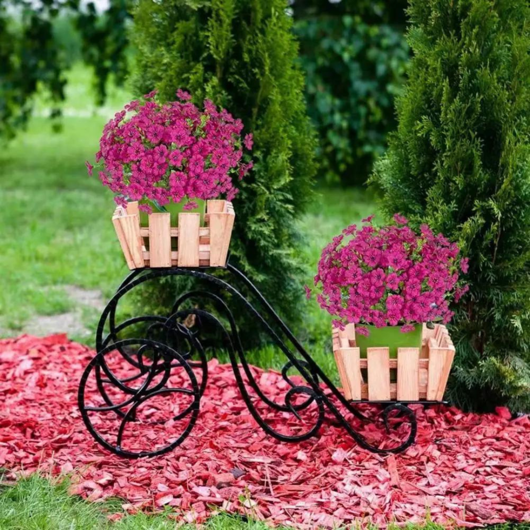 Globetrek° ArtificialFlowers 1+1 GRATIS: Udendørs og Indendørs Kunstige Blomster Planter