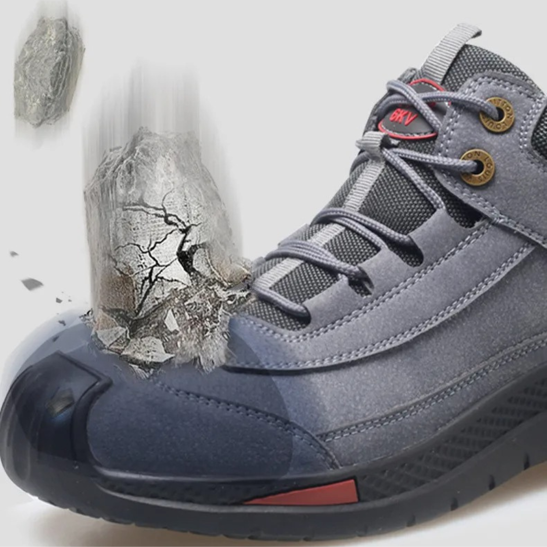 Happy™ SafetyShoes: Anti-Smash Vandtæt Sikkerhed Sko