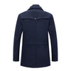 Icone™ WinterCoat: Luksus Dobbelt Krave Stilfuld Vinter Trench Frakke