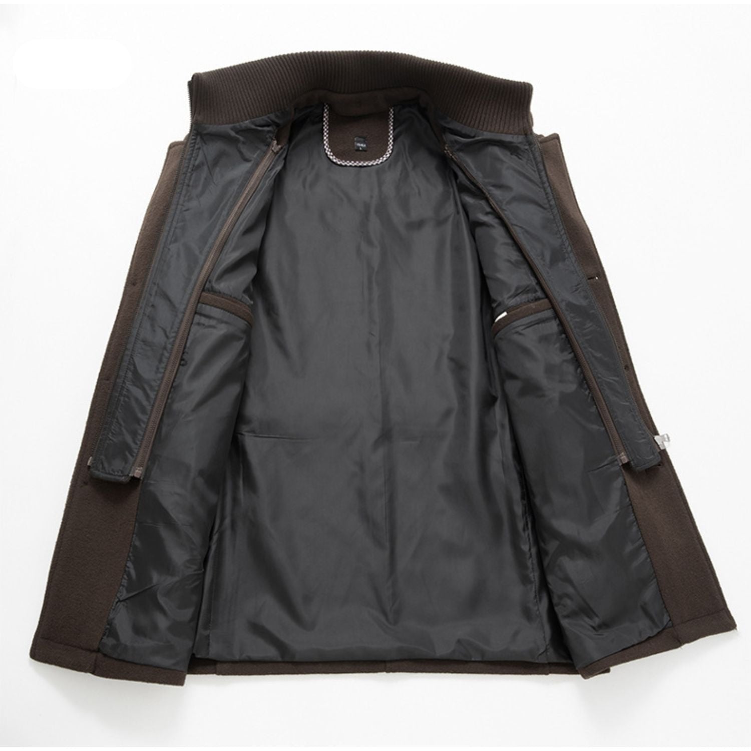 Icone™ WinterCoat: Luksus Dobbelt Krave Stilfuld Vinter Trench Frakke