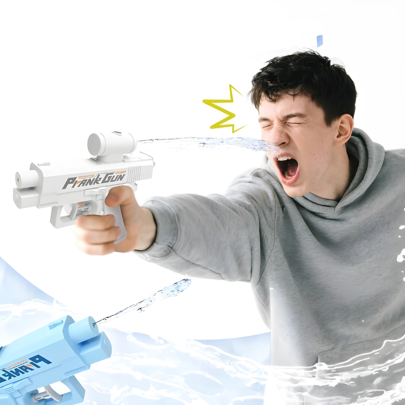 Kletshuts™ DualGun 1+1 GRATIS: Dobbelt Dyse Narrestreg Vandpistol