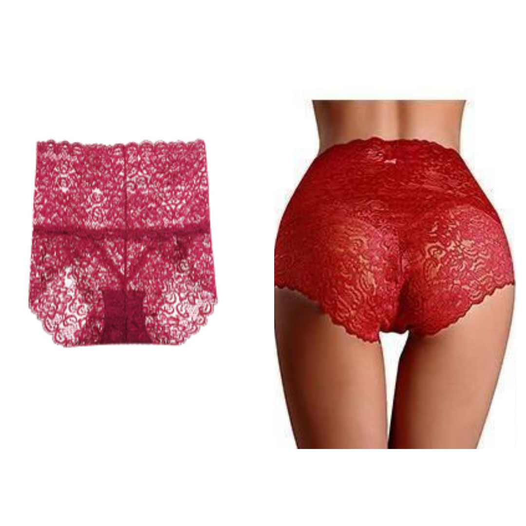 Icone™ LacePanties 1+1 GRATIS: Åndbar Høj Talje Sømløs Blonder Trusser