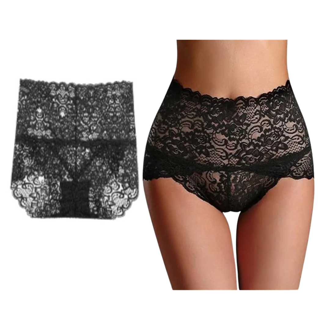 Icone™ LacePanties 1+1 GRATIS: Åndbar Høj Talje Sømløs Blonder Trusser