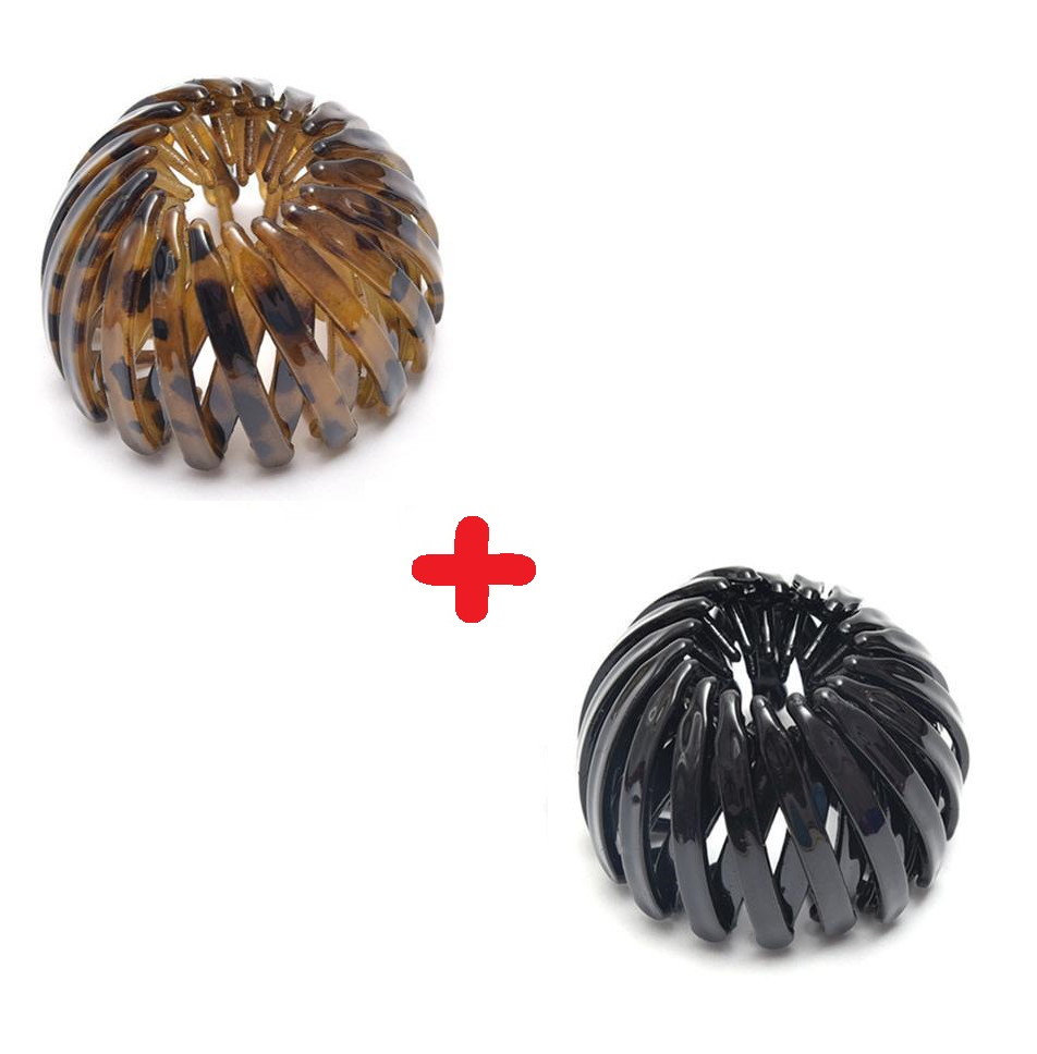 Rose® HairBun 1+1 GRATIS: Dovne Kvinder Hår Knold Holder