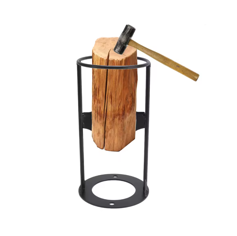 WoodSplitter - Bærbar Brændekløver Støbejern