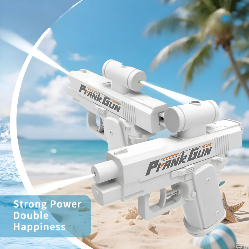 Kletshuts™ DualGun 1+1 GRATIS: Dobbelt Dyse Narrestreg Vandpistol