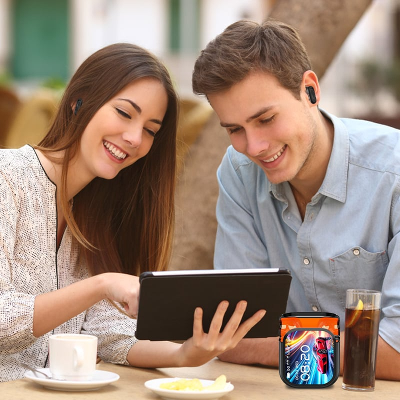 ProEarbuds™ – Kompakte Rejseørepropper Med Smart Display