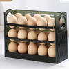 EggBox - Tre Lag Med Selvreturnering Boks Til Opbevaring Af Æg