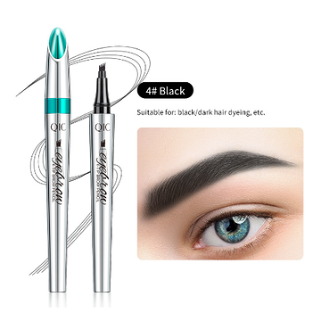 EyebrowPen 1+1 GRATIS: 3D Vandfast Mikroblading Øjenbryn Pen