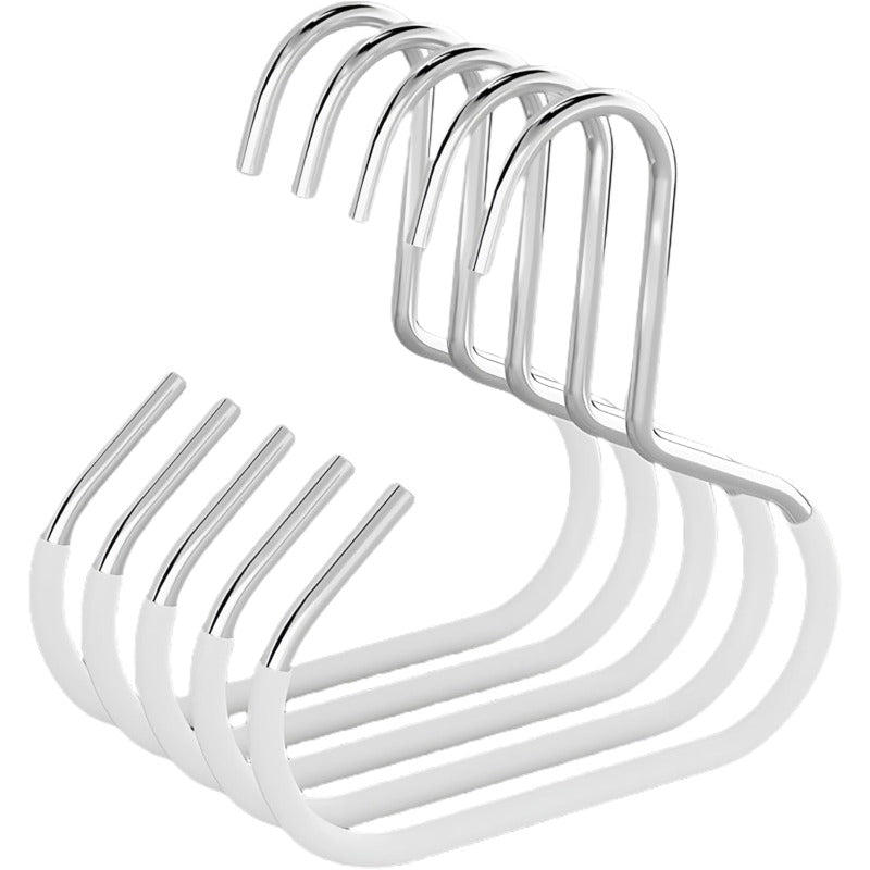 GlideHold® ClosetRing 10+10 GRATIS: Åben Ring Pladsbesparelse Skabshænger