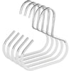GlideHold® ClosetRing 10+10 GRATIS: Åben Ring Pladsbesparelse Skabshænger