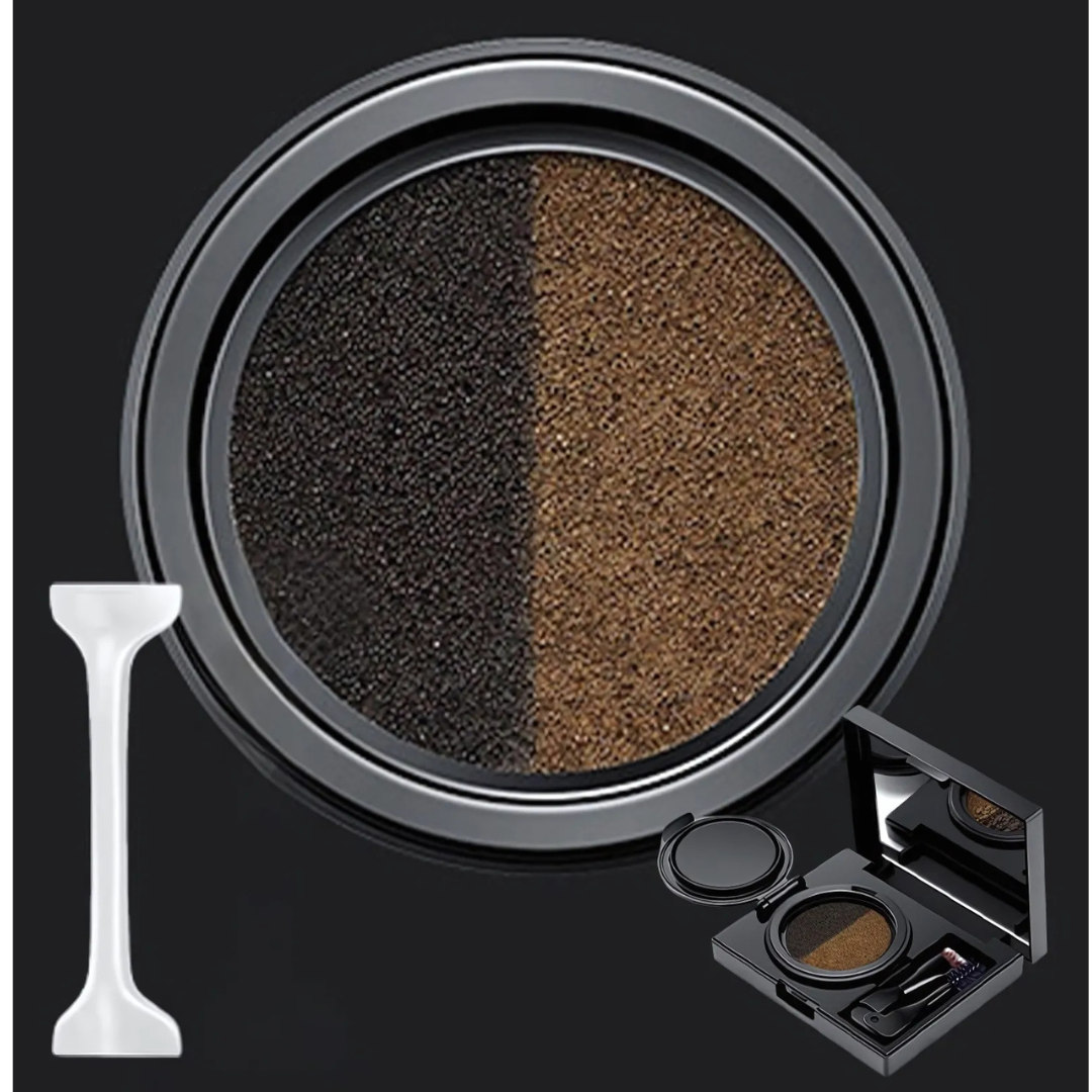 EyeStamp 1+1 GRATIS - Dobbeltfarvet Eyeliner Og Øjenbrynscreme Stempel Sæt