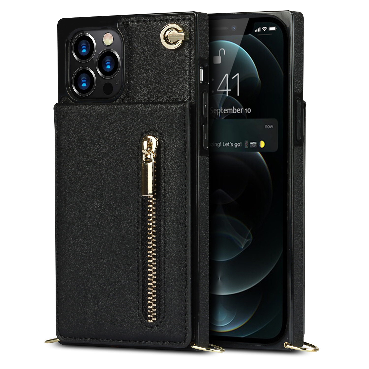 Icone™ PhoneWallet: Crossbody Telefon Etui Tegnebog Og Kortholder