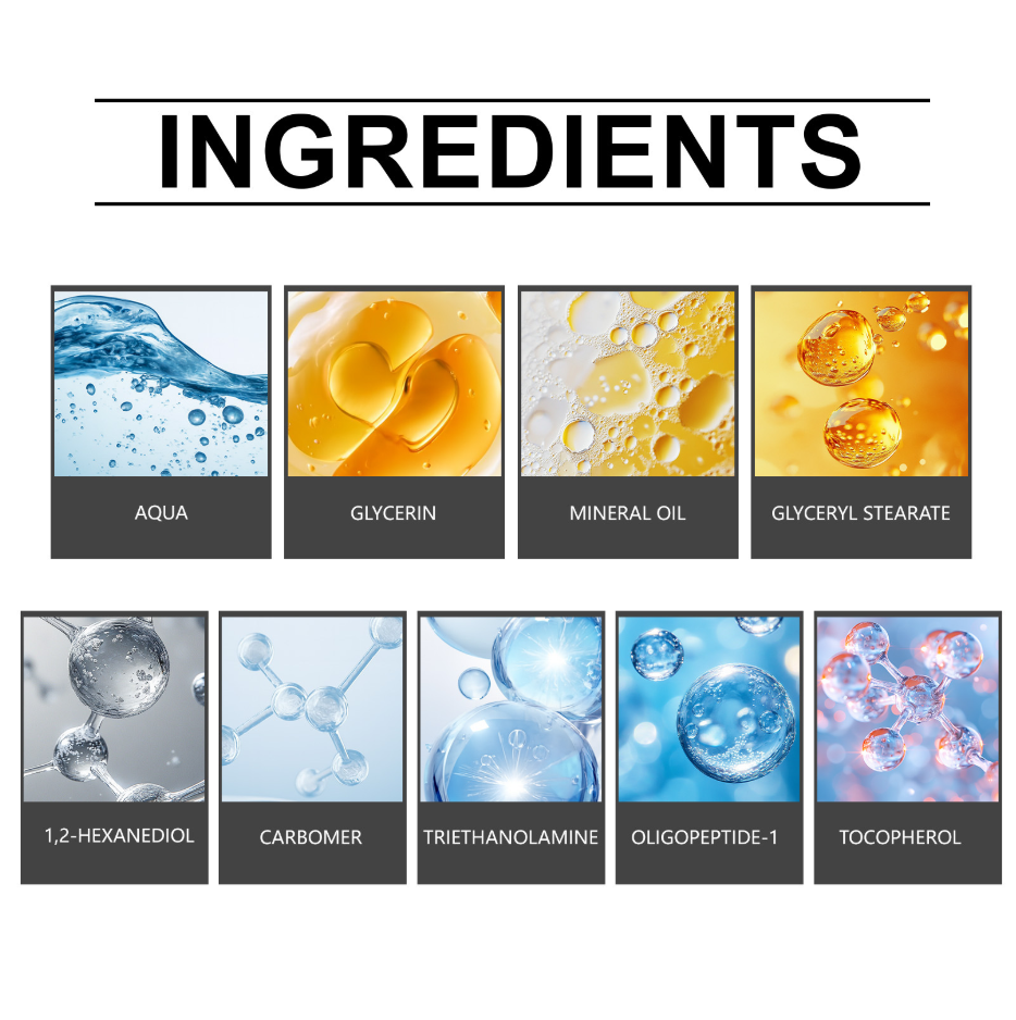 EyeCream 1+1 GRATIS: Hydrerende Opstrammende Anti-Mørke Rande Øjen Creme Serum