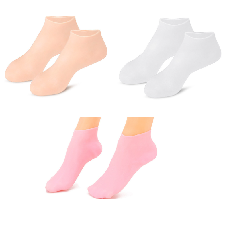 Happy™ SiliconeSocks: Fodpleje Spa Og Pedicure Silikonesokker