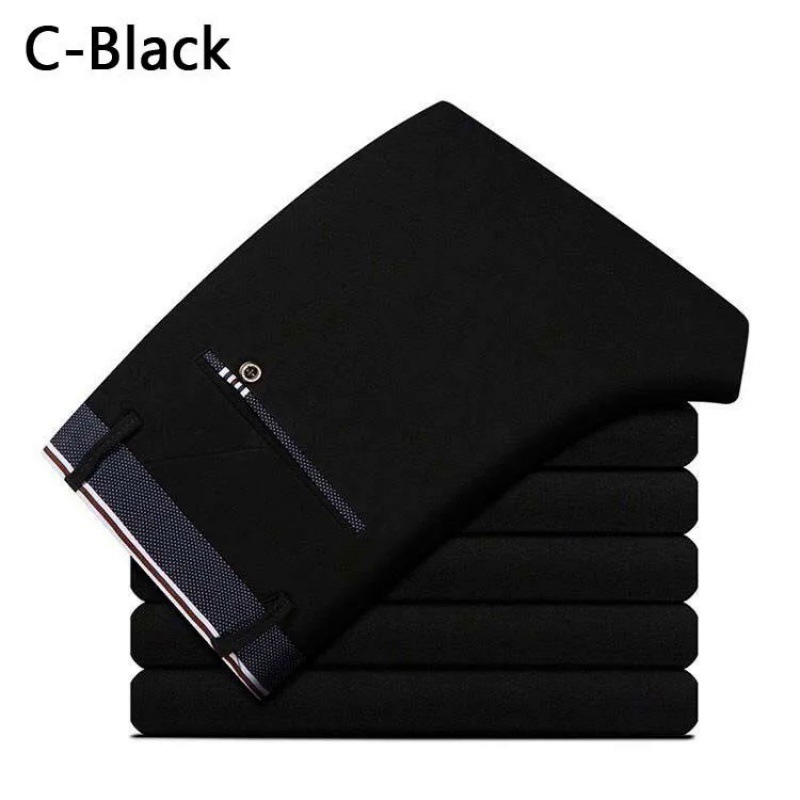 Icone™ ElasticPants: Herre Klassisk Komfortabel Elastisk Bukser