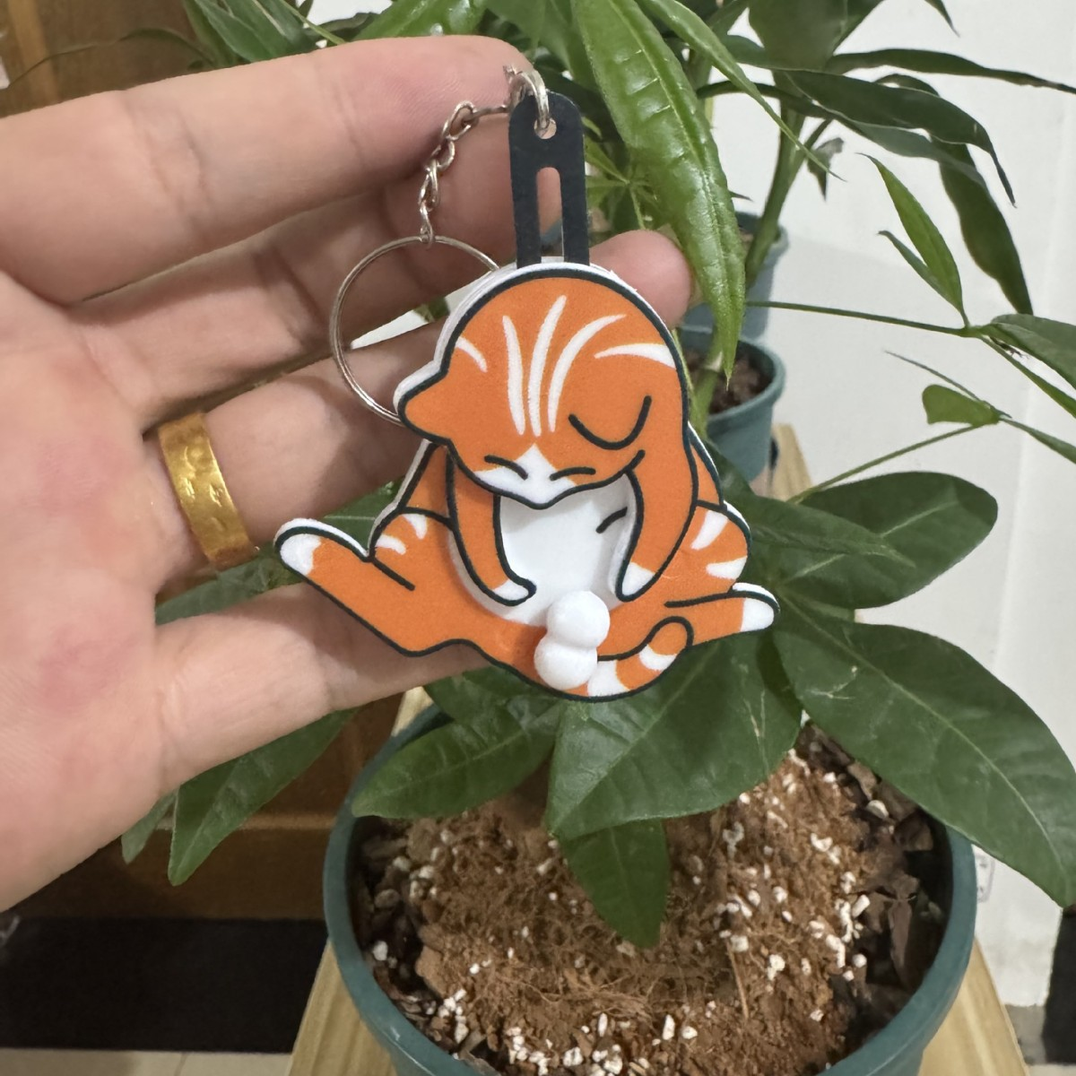 CatKeychain 1+1 GRATIS: Sjov Legende Unik Kat Nøglering Tilbehør