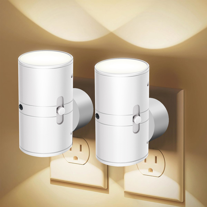 Ledsen™ NightLight: Moderne Bærbar Dæmpbar Plug-In Nat Lys