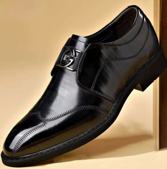 Happy™ ClassyShoes: Luksus Herre Læder Formelle Spidse Oxford Klassisk Sko