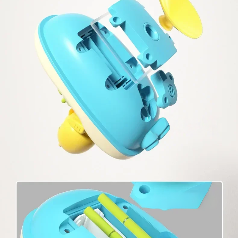 Kletshuts™ ShowerDuck: Sød Interaktiv Elektrisk And Bruser Legetøj Sæt