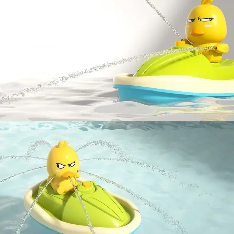 Kletshuts™ ShowerDuck: Sød Interaktiv Elektrisk And Bruser Legetøj Sæt