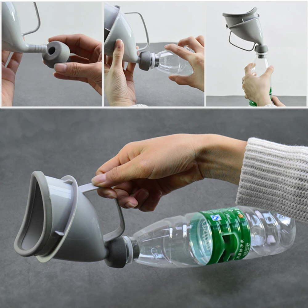 PortableUrinal: Universel Lækagesikker Nød Bærbar Urinal