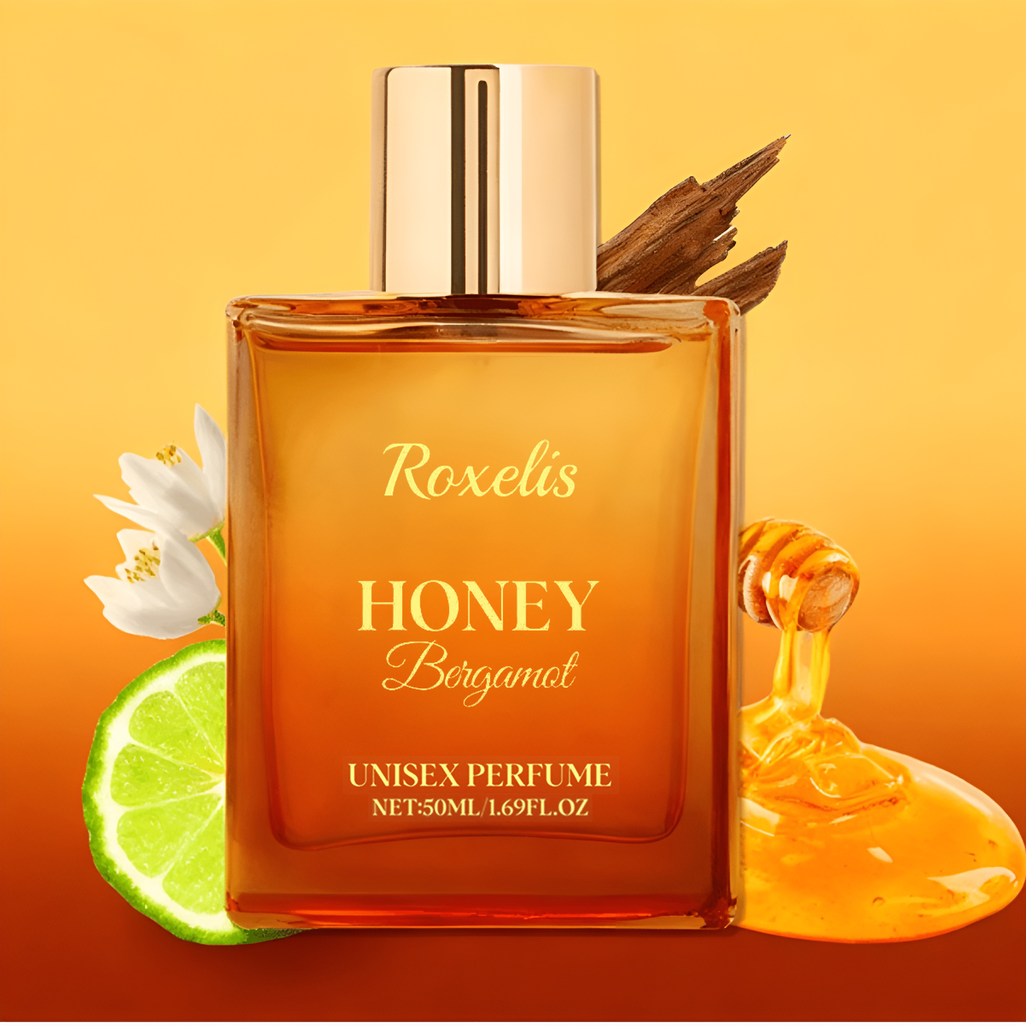 HoneyPerfume: Luksuriøs Duft Unisex Honning Bergamot Parfume