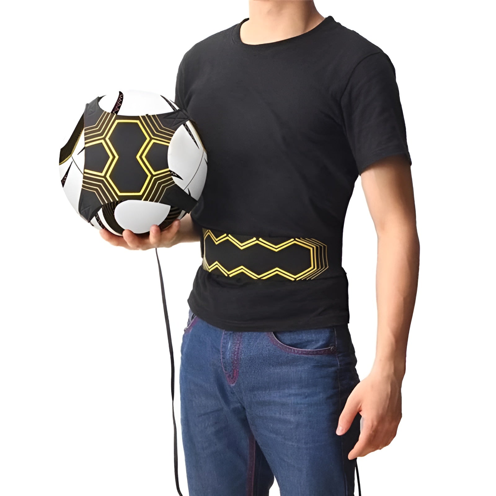 Kletshuts™ TrainingBelt: Forbløffende Bold Kontrol Fodbold Træning Bælte