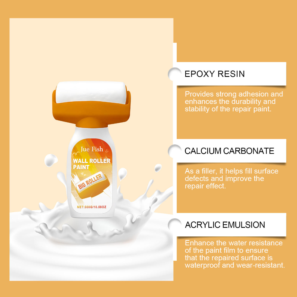 Globetrek° RollerPaint: Let Påføring Væg Rulle Maling For Jævn Dækning