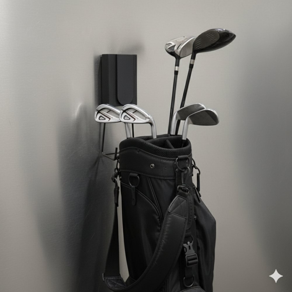 GlideHold® MagnetHook: Alsidig Tung Duty Væg Magnet Krog Holder