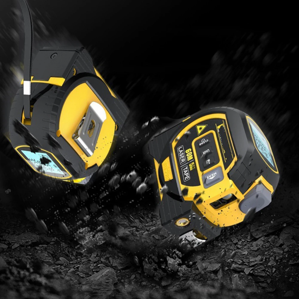 InfralaserTape - 3-In-1 Infrarød Laser Bånd Mål