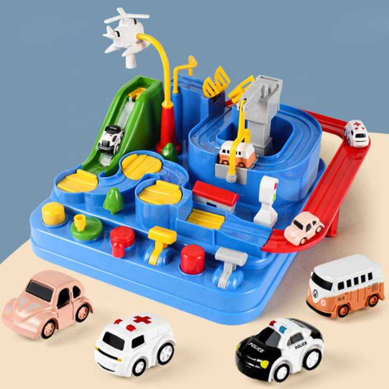 Kletshuts™ AdventureTrack: Interaktiv Pædagogisk Bil Eventyr Spor