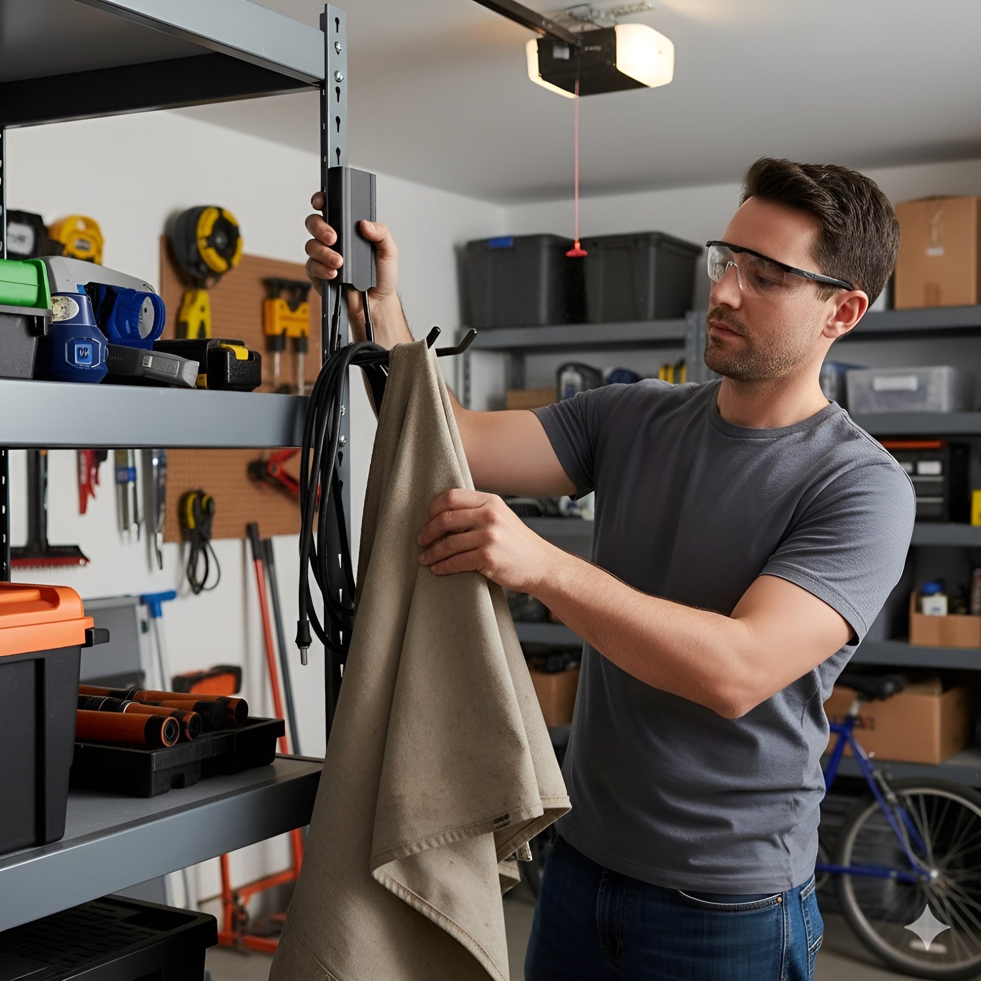 GlideHold® MagnetHook: Alsidig Tung Duty Væg Magnet Krog Holder